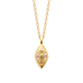 Coque de Nacre Collier plaqué or 974388