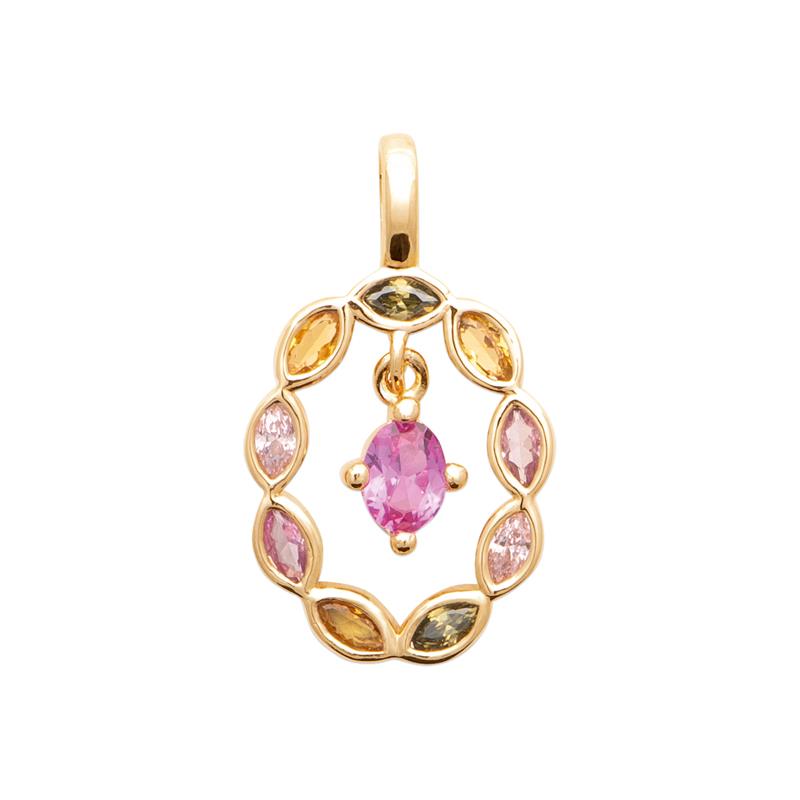 Coque de Nacre Pendentif plaqué or 2788705