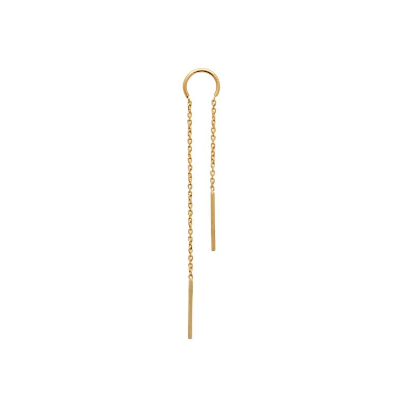 Coque de Nacre Boucle d'oreille à l'unité plaqué or 23019000U