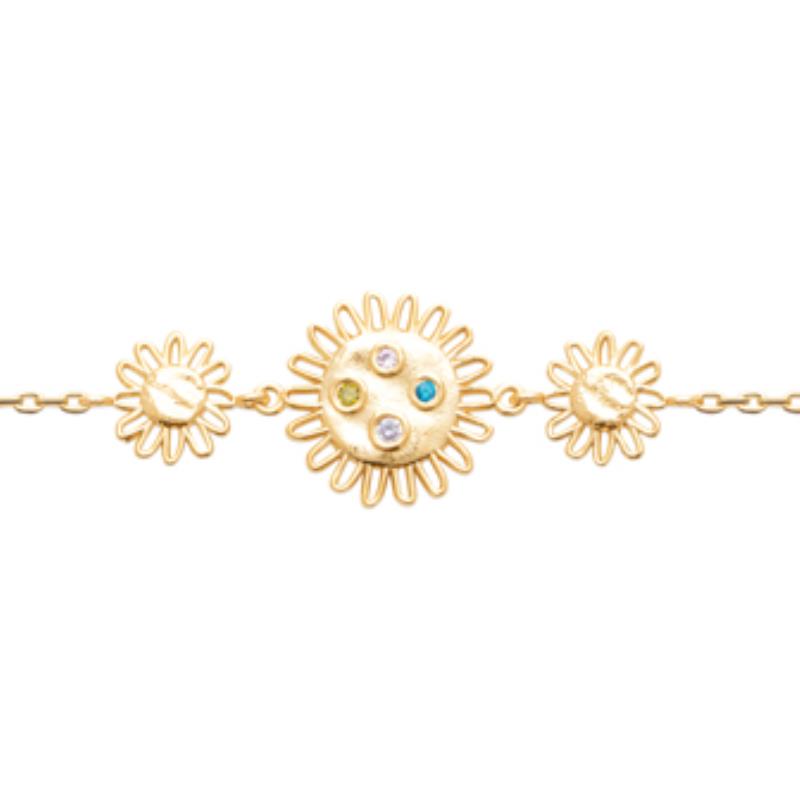 Coque de Nacre Bracelet plaqué or 974227
