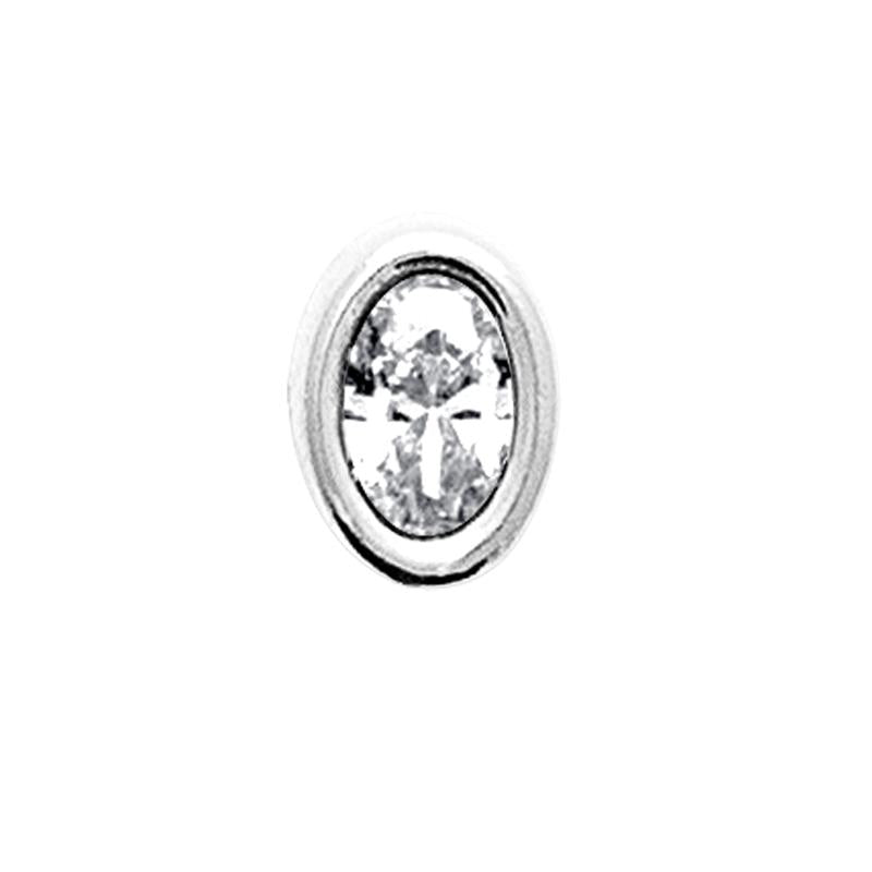 Coque de Nacre Boucle d'oreille à l'unité argent 13089610U