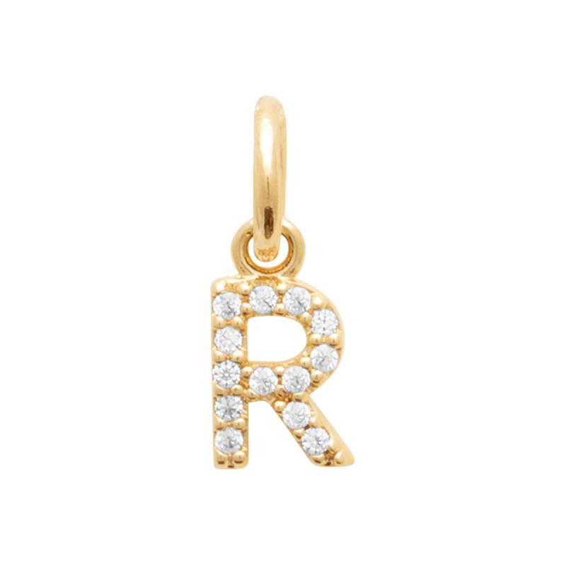 Coque de Nacre Pendentif initiale plaqué or 2776718