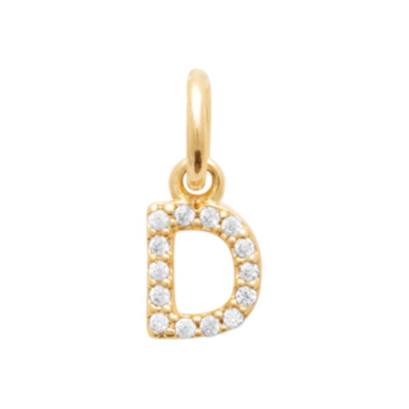 Coque de Nacre Pendentif initiale plaqué or 2776704
