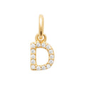 Coque de Nacre Pendentif initiale plaqué or 2776704
