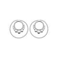 Coque de Nacre Puces d'oreilles argent 73016300