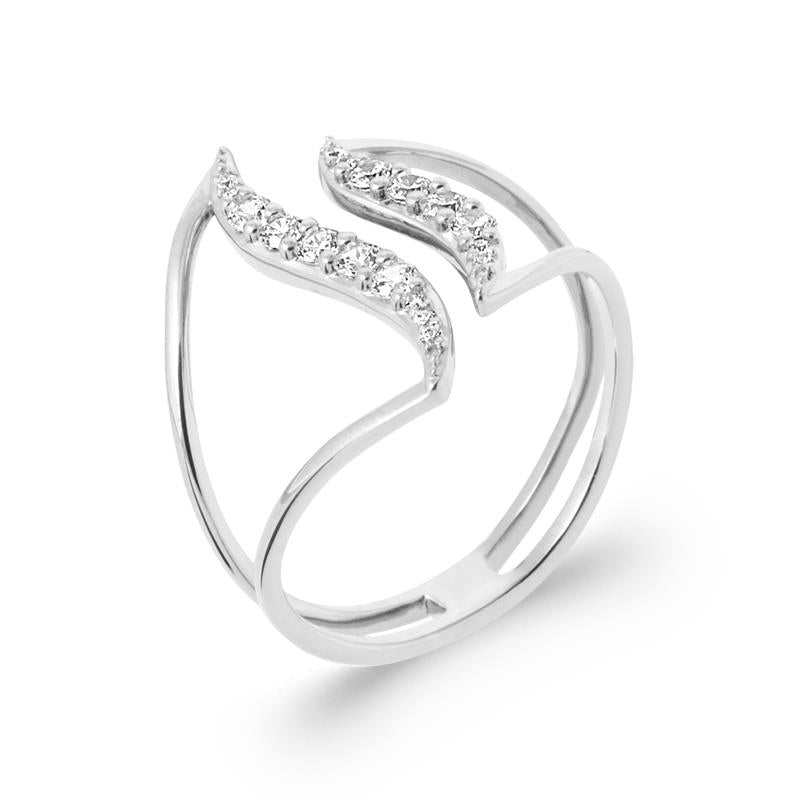 Coque de Nacre Bague argent 10010110