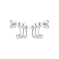 Coque de Nacre Boucles d'oreilles argent 73059300