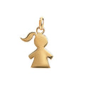 Coque de Nacre Pendentif plaqué or 2860500