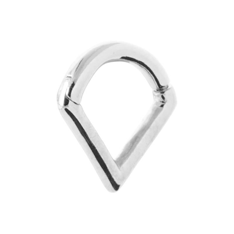 Coque de Nacre Créoles argent 7677300