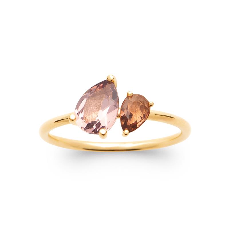 Coque de Nacre Bague plaqué or 20012680