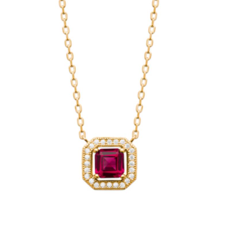 Coque de Nacre Collier plaqué or 973643