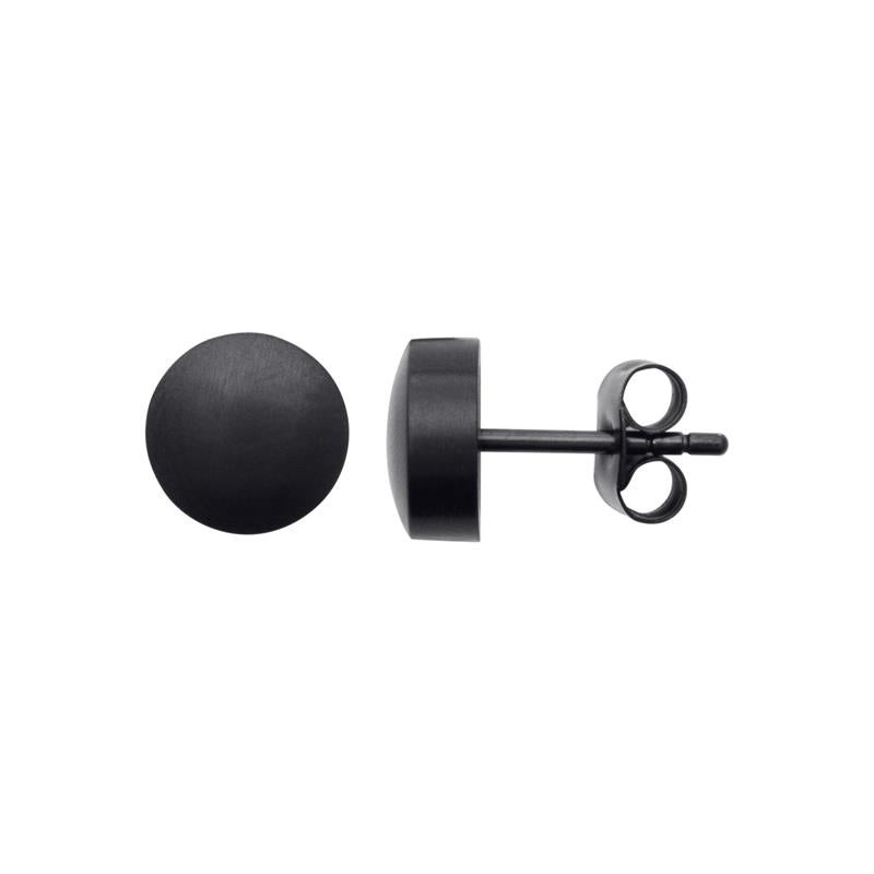 Shark'N Stones Puces d'oreilles acier noir 3136507