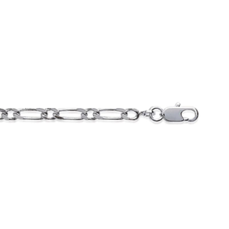 Coque de Nacre Chaîne maille figaro argent 731100