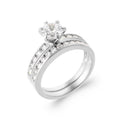 Coque de Nacre Bague solitaire argent 1125310