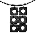 Coque de Nacre Collier acier 192123