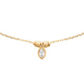 Coque de Nacre Collier plaqué or 973915
