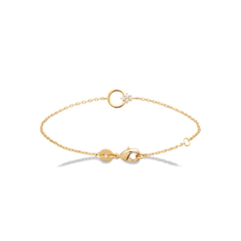 Coque de Nacre Chaîne plaqué or 974142