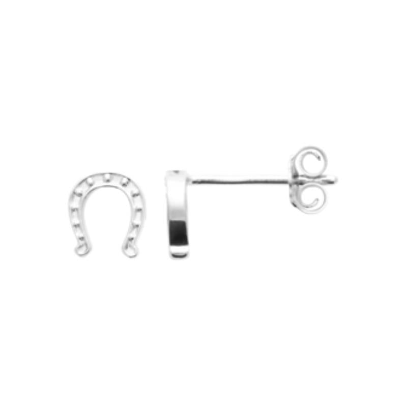 Coque de Nacre Puces d'oreilles argent 73054200