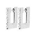 Coque de Nacre Créoles argent 7658100
