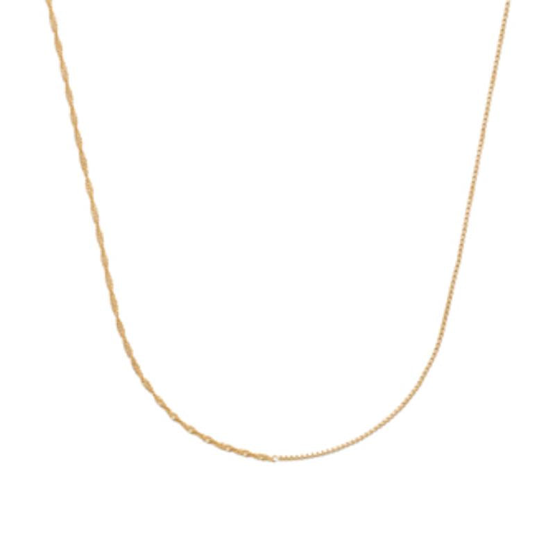 Coque de Nacre Collier plaqué or 921876