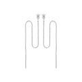 Coque de Nacre Boucles d'oreilles argent 13027910