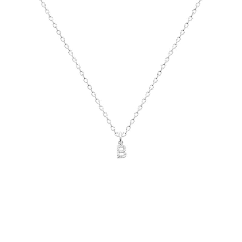 Coque de Nacre Pendentif initiale argent 1776702