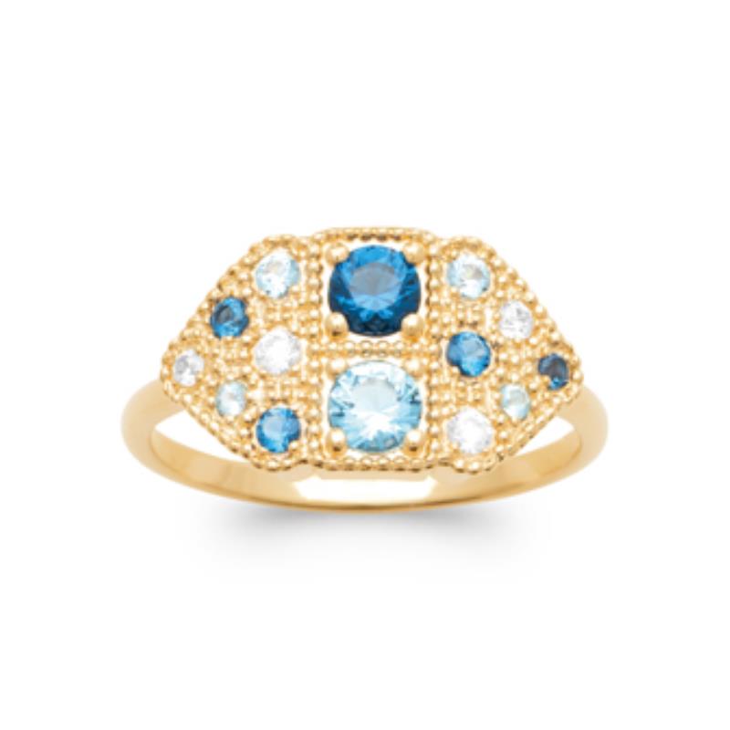 Coque de Nacre Bague plaqué or 2998260