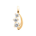 Coque de Nacre Pendentif plaqué or 2791610