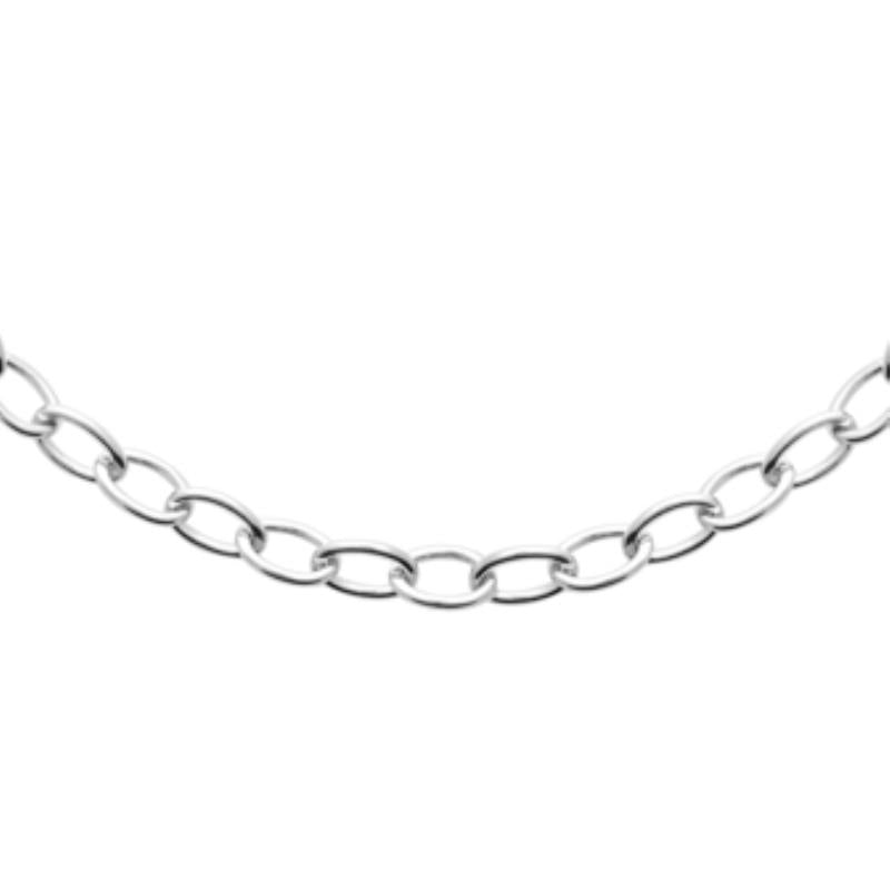 Coque de Nacre Chaîne argent 722204
