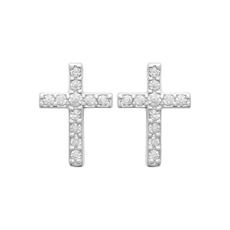 Coque de Nacre Puces d'oreilles argent 13018410