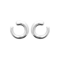 Coque de Nacre Puces d'oreilles argent 73049400