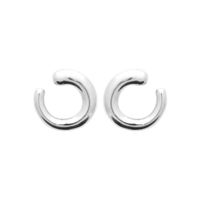 Coque de Nacre Puces d'oreilles argent 73049400