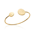 Coque de Nacre Bracelet jonc plaqué or 921599