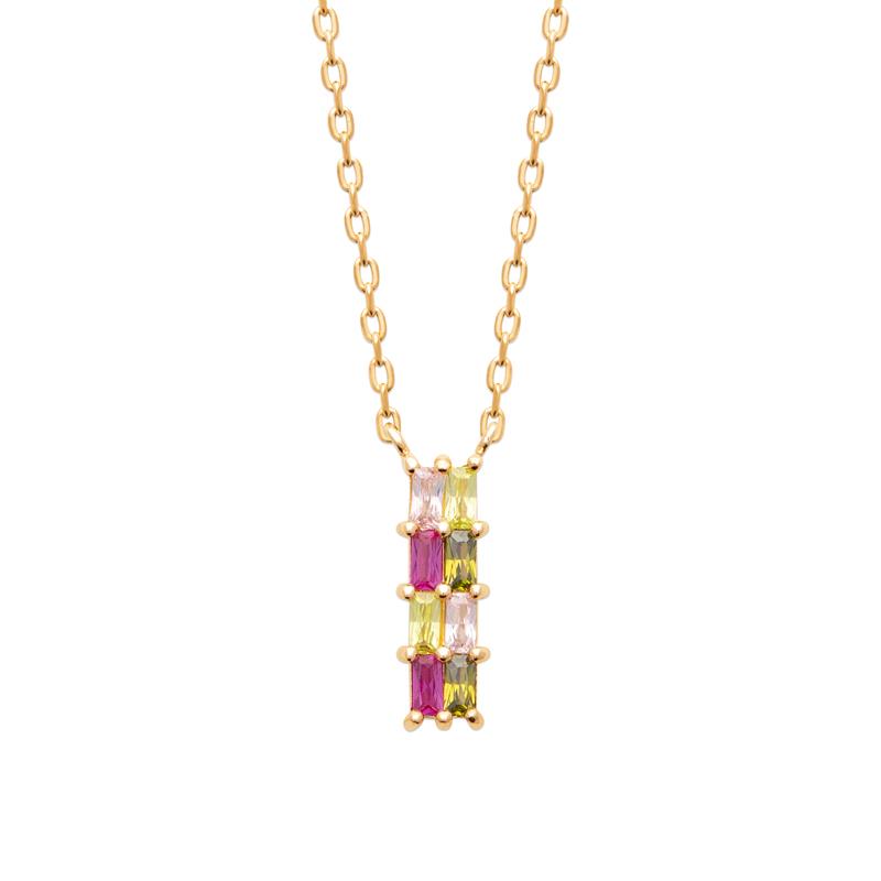 Coque de Nacre Collier plaqué or 974404