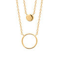 Coque de Nacre Collier plaqué or 921477