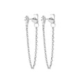 Coque de Nacre Boucles d'oreilles pendantes argent 13077710