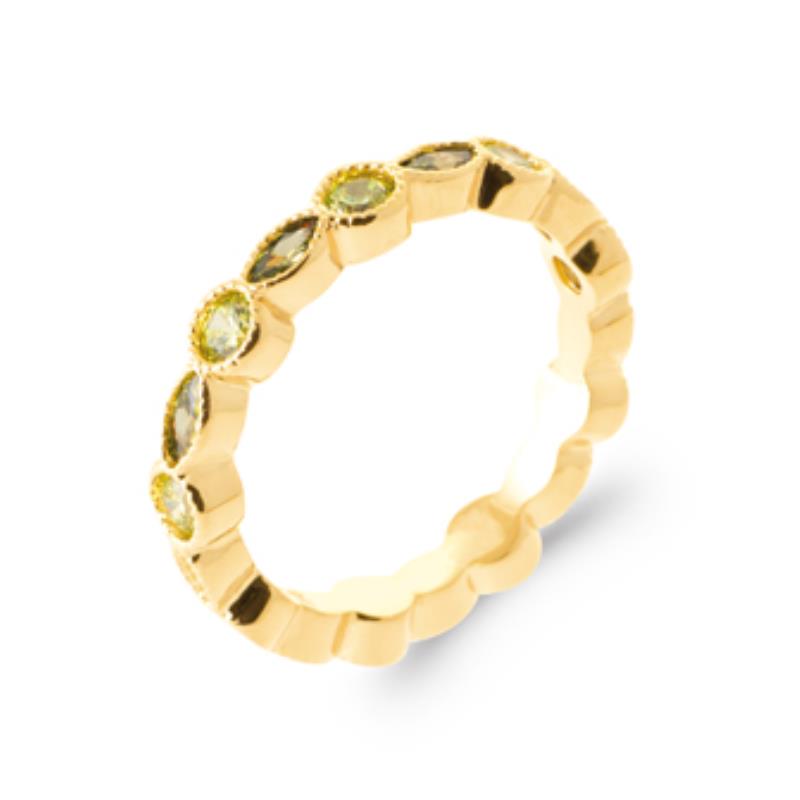 Coque de Nacre Bague plaqué or 2972050