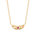 Coque de Nacre Collier plaqué or 974090