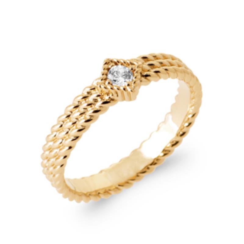 Coque de Nacre Bague plaqué or 2939710