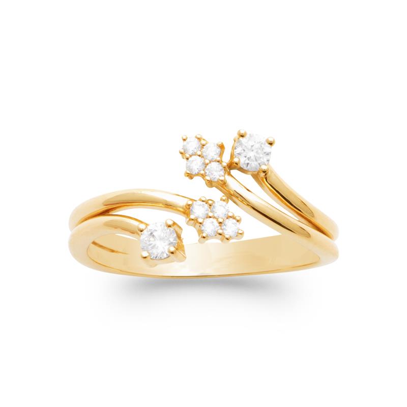 Coque de Nacre Bague plaqué or 2965910
