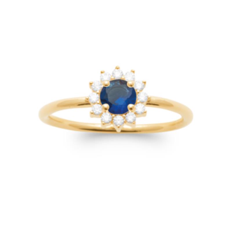 Coque de Nacre Bague solitaire plaqué or 2972240