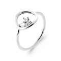 Coque de Nacre Bague argent 1982410