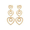 Coque de Nacre Boucles d'oreilles pendantes plaqué or 23063100
