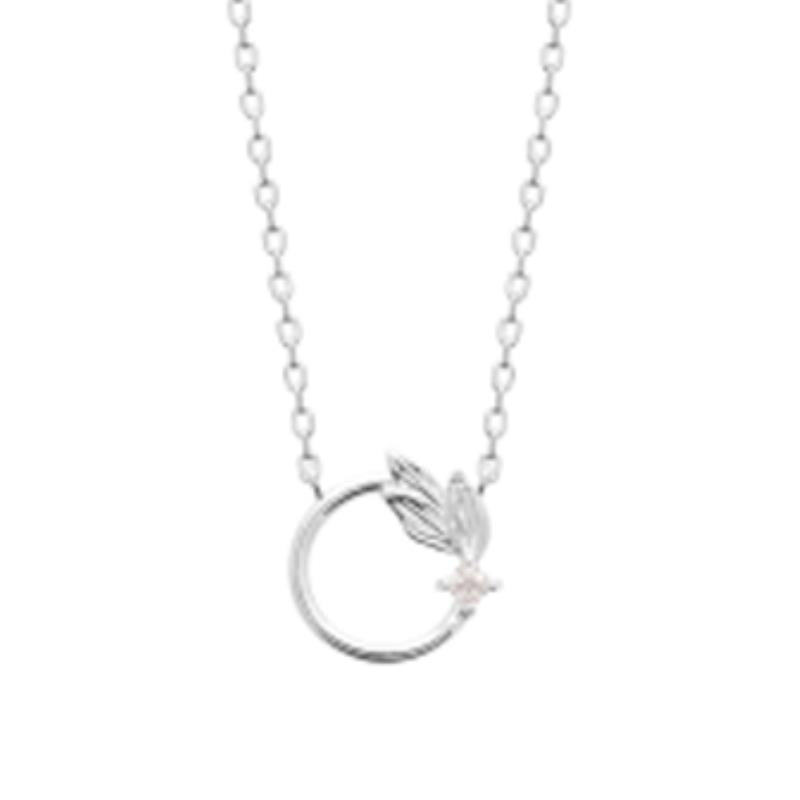 Coque de Nacre Collier argent 873889