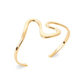 Coque de Nacre Bracelet jonc plaqué or 922221