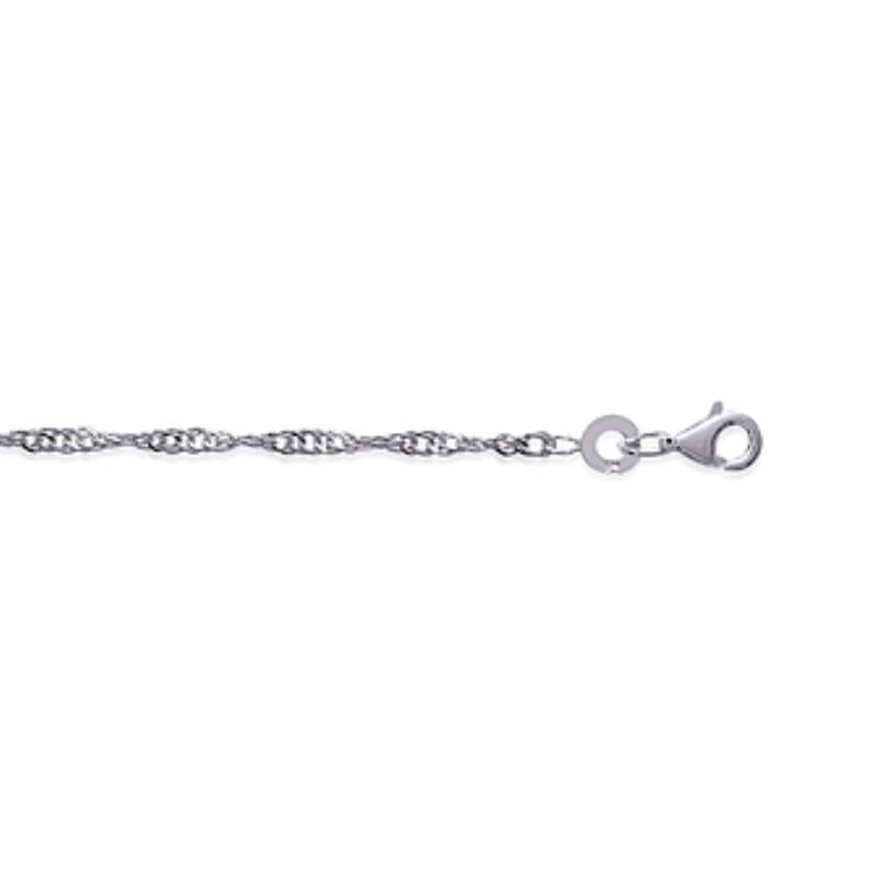 Coque de Nacre Chaîne maille singapour argent 186006