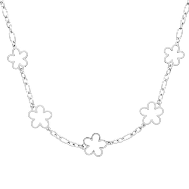 Coque de Nacre Collier acier 312313