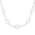 Coque de Nacre Collier acier 312313