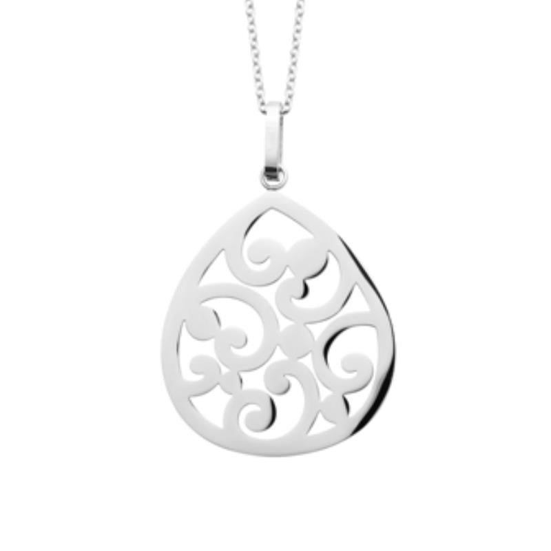 Coque de Nacre Collier acier 312140