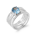 Coque de Nacre Bague argent 1936160